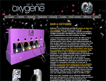 Tablet Screenshot of bar-oxygene.com